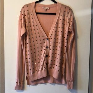 Juicy Couture pink sweater with sequins